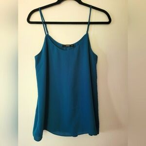 Oasis tank Top Blouse turquoise Size 10